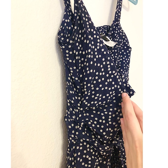 J. Crew Navy Polka Dot Dress - Picture 9 of 13